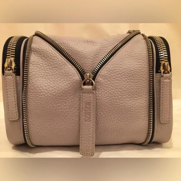Lavender Leather KARA Double Date Bag - Picture 2 of 8